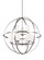 Alturas Nine Light Chandelier in Brushed Nickel (1|3124609-962)