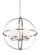 Alturas Five Light Chandelier in Brushed Nickel (1|3124605-962)