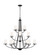 Robie 12 Light Chandelier in Midnight Black (1|3121612EN3-112)