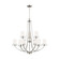 Robie Nine Light Chandelier in Brushed Nickel (1|3121609-962)