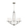 Robie Five Light Chandelier in Brushed Nickel (1|3121605-962)