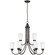 Seville Nine Light Chandelier in Bronze (1|3120209-710)