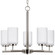 Oslo Five Light Chandelier in Brushed Nickel (1|31161-962)