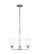 Kerrville Three Light Chandelier in Chrome (1|3115203EN3-05)