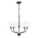 Windom Five Light Chandelier in Midnight Black (1|3102805-112)