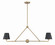 Xavier Two Light Chandelier in Vibrant Gold (60|XAV-B9302-VG)