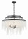 Poppy Six Light Chandelier in Matte Black (60|POP-A5076-MK-FR)