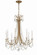 Karrington Eight Light Chandelier in Aged Brass (60|KAR-90908-AG-CL-MWP)