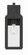 Byron One Light Outdoor Wall Sconce in Matte Black (60|BYR-80101-MK)