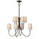 Reed Eight Light Chandelier in Bronze (268|TOB 5010BZ-NP)