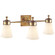 Siena Three Light Wall Sconce in Hand-Rubbed Antique Brass (268|SS 2003HAB-WG)