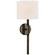 Auray One Light Wall Sconce in Bronze (268|S 2435BZ-L)