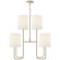 Go lightly Eight Light Chandelier in China White (268|BBL 5081CW-L)