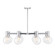 Wright Eight Light Chandelier in Chrome (51|1-3074-8-11)