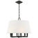 Square Tube Six Light Hanging Lantern in Bronze (268|SL 5820BZ-L)