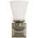 Ny Subway One Light Wall Sconce in Antique Nickel (268|SL 2151AN-WG)