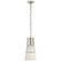 Robinson One Light Pendant in Polished Nickel (268|TOB 5752PN-WG)