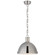 Hicks Two Light Pendant in Polished Nickel (268|TOB 5069PN)