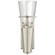 Robinson One Light Wall Sconce in Polished Nickel (268|TOB 2751PN-CG)