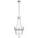 Sharon Four Light Chandelier in Burnished Silver Leaf (268|SP 5030BSL-CG)