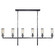 Liaison Six Light Linear Chandelier in Bronze (268|KW 5203BZ-CRG)