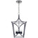 Cavanagh Four Light Lantern in French Navy and Polished Nickel (268|KS 5144NVY/PN)