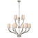 Ruhlmann Nine Light Chandelier in Polished Nickel (268|CHC 2465PN-NP)