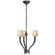 Ruhlmann Three Light Chandelier in Bronze (268|CHC 2461BZ-NP)