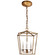 Darlana Three Light Lantern in Gilded Iron (268|CHC 2175GI)