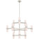 Margita 24 Light Chandelier in Polished Nickel (268|ARN 5272PN-WG)
