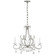 Montmartre Six Light Chandelier in Polished Nickel (268|ARN 5129PN-CG)