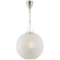 Hailey One Light Pendant in Polished Nickel (268|AH 5015PN-FG)
