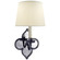 Lana One Light Wall Sconce in Gun Metal (268|AH 2040GM-PL)