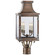 Bedford Four Light Post Lantern in Natural Copper (268|CHO 7820NC-CG)