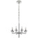 Liaison Eight Light Chandelier in Polished Nickel (268|KW 5200PN)
