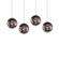 LED Pendant in Bronze (347|MP2504-BZ) LED Pendant in Bronze (347|MP2504-BZ)