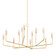 Norman 12 Light Chandelier in Vintage Gold Leaf (67|F9242-VGL)