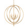 Fillea Six Light Pendant in Vintage Gold Leaf (67|F8840-VGL)