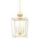June Four Light Lantern in Aged Brass (428|H737704S-AGB/SCR)