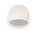 Gravy LED Wall Sconce in Matte white/silver (240|GRW-S-MWT-SIL-HW)