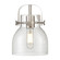 Downtown Urban Glass in Clear Pilaster II (405|G412-6CL)
