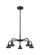 Ballston Urban Five Light Chandelier in Oil Rubbed Bronze (405|916-5CR-OB)