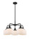 Ballston Urban Five Light Chandelier in Matte Black (405|916-5CR-BK-G71) Ballston Urban Five Light Chandelier in Matte Black (405|916-5CR-BK-G71)