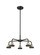 Ballston Urban Five Light Chandelier in Black Antique Brass (405|916-5CR-BAB)