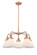 Ballston Urban Five Light Chandelier in Antique Copper (405|916-5CR-AC-G41)