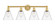 Edison Four Light Bath Vanity in Satin Gold (405|616-4W-SG-GBC-82)