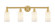 Edison Four Light Bath Vanity in Satin Gold (405|616-4W-SG-G801)