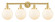 Edison Four Light Bath Vanity in Satin Gold (405|616-4W-SG-G201-8)