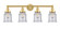 Edison Four Light Bath Vanity in Satin Gold (405|616-4W-SG-G184)
