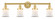 Edison Four Light Bath Vanity in Satin Gold (405|616-4W-SG-G181S)